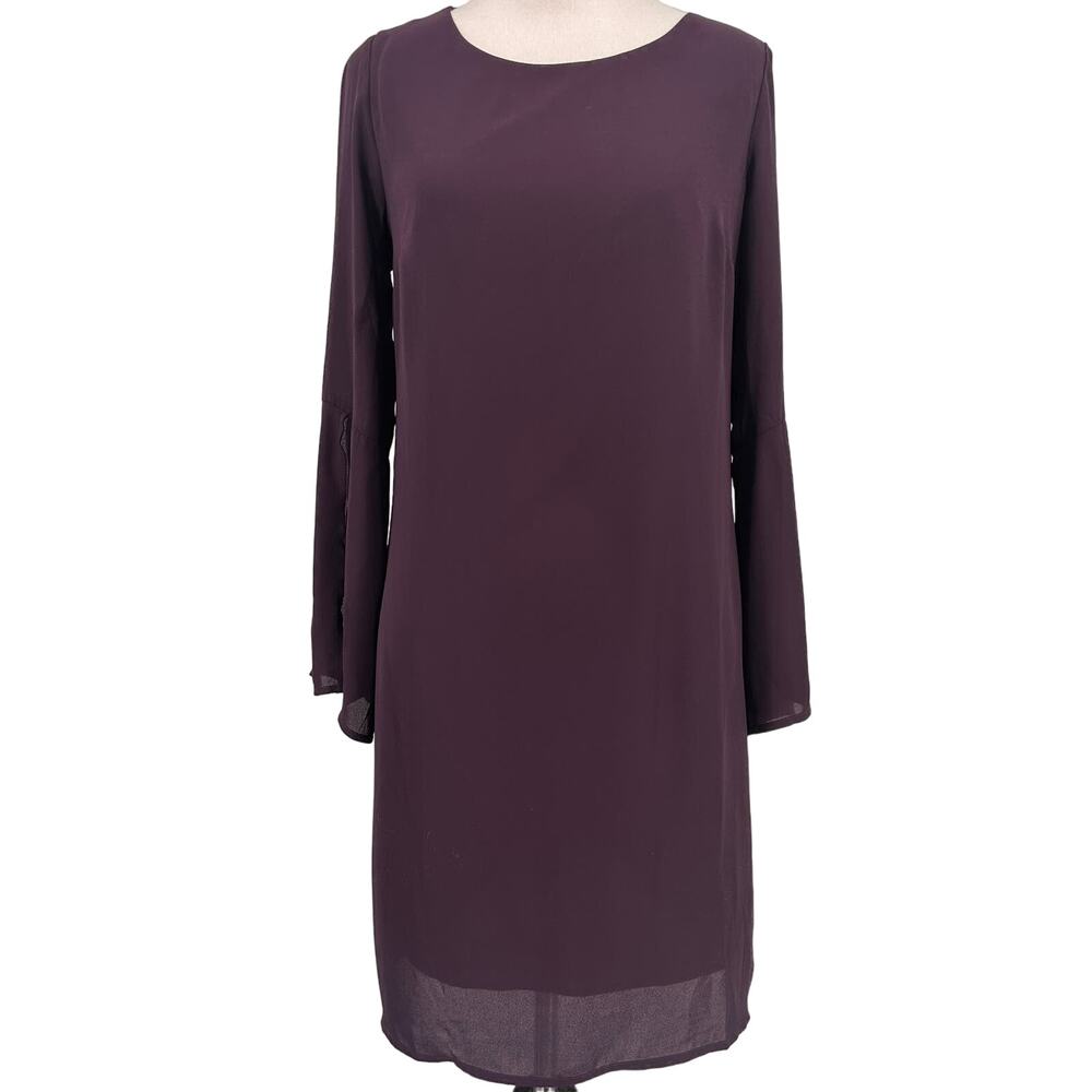 Skies Are Blue Purple Long Sleeve Dress New with Tags Size XS